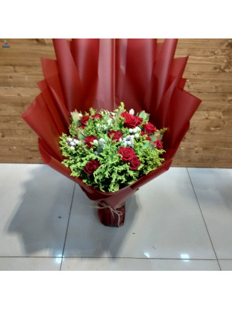 Mixed Boutique Red rose 