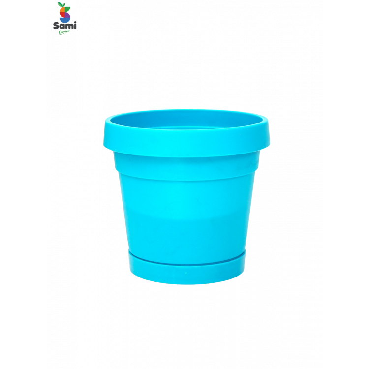 blue color pot